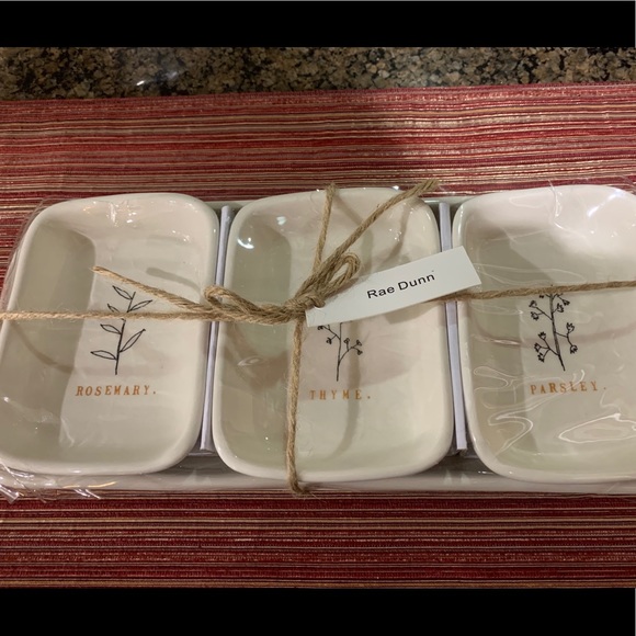 Rae Dunn Other - Rae Dunn 4 Piece Tray Set